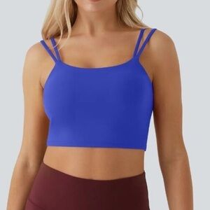 Halara Women's Double Straps Backless Twisted Tank Top
Night Sky Blue Size M NWT